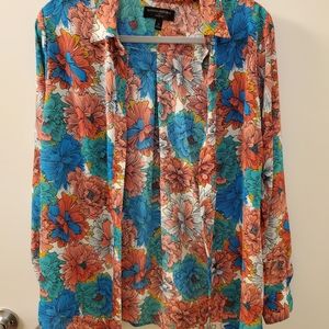Banana Republic - floral button down